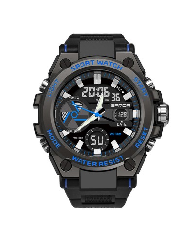 Купить Sanda 3311 Black-Blue Купить Sanda 3311 Black-Blue