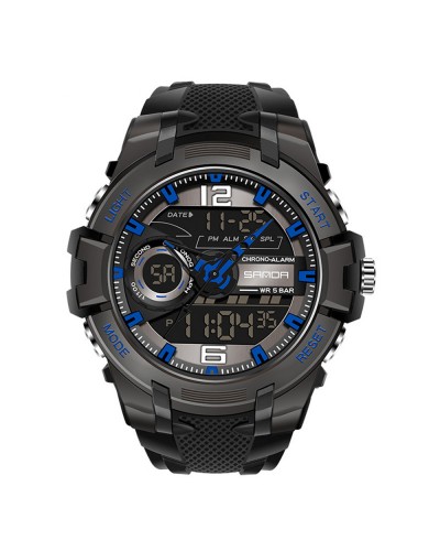 Купити Sanda 6015 Black-Blue