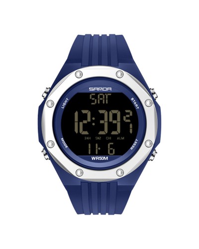 Купити Sanda 6093 Blue-Silver