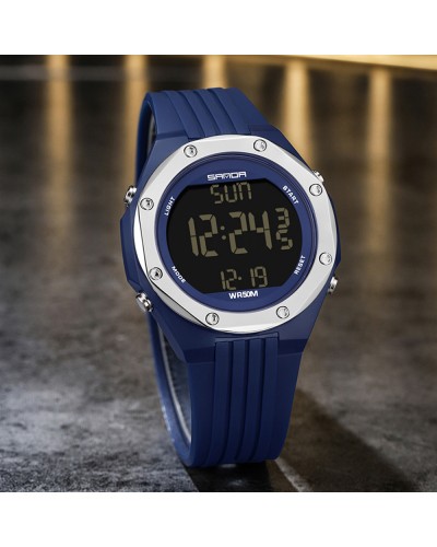 Купити Sanda 6093 Blue-Silver
