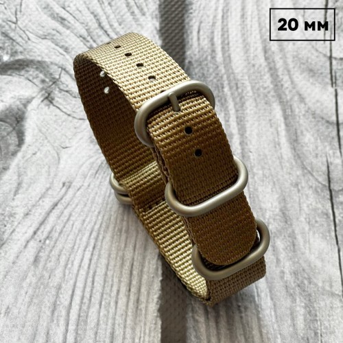 Купити Ремешок Nato Khaki 20 мм