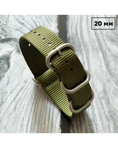 Купить Ремешок Nato Green 20 мм