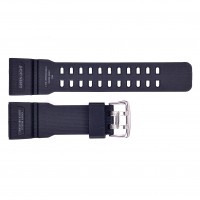 Ремінець для годинника Skmei 1283/1277/1384BK Black, чорний каучуковий браслет 25.5 см