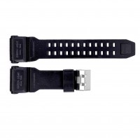 Ремінець для годинника Skmei 1818BK Black чорний каучуковий, довжина 26.5 см (1051-0508)