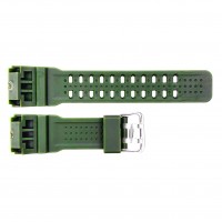 Ремінець для годинника Skmei 1283/1277/1384AG Army Green каучуковий зелений (1051-0528)