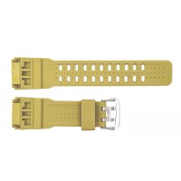 Ремінець для годинника Skmei 1155/1155BKH Khaki каучуковий, колір хакі, довжина 26 см
