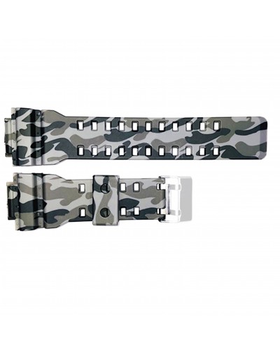 Купить Ремінець для годинника Skmei 1688CMGY Camo Gray