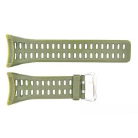 Ремінець для годинника Skmei 1251/1250/1360/1167 Army Green зелений каучуковий 25 см