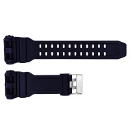Ремінець для годинника Skmei 1637BK Black каучуковий чорний 26.5 см (1051-0562)