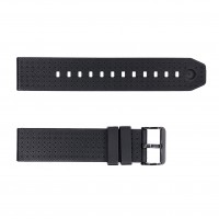 Ремінець для годинника Skmei 1502BK Black 22 мм каучуковий чорний для Skmei 1502