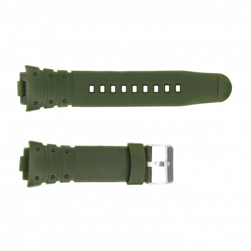 Купити Ремінець для годинника Skmei 1068/1301/1231/1560/1820AG Army Green, каучуковий браслет зелений