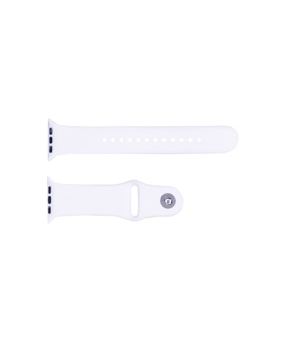 Купить Силіконовий ремінець 42/44/45/49 mm White