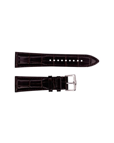 Купити Шкіряний ремінець Premium 20х18 мм. Brown