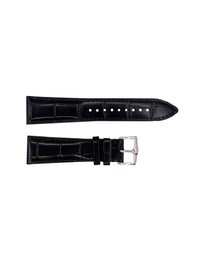 Купити Шкіряний ремінець Premium 20х18 мм. Black