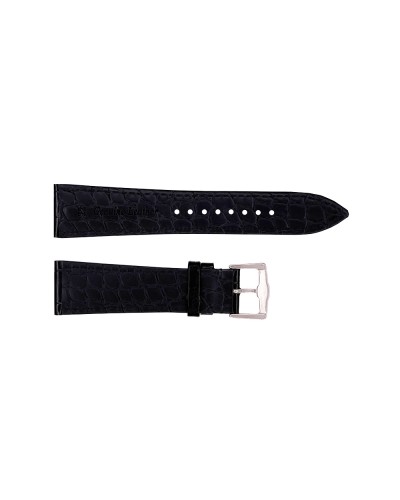 Купити Шкіряний ремінець Premium 20х18 мм. Black