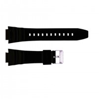 Ремінець для годинника Skmei 1454BKBK Black-Black каучуковий чорний (SKU 1051-0654)