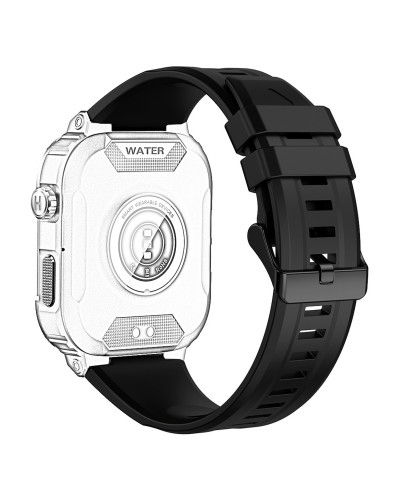 Купити Ремінець для смарт годинника MK66 Black