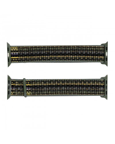 Купить Нейлоновий ремінець 42/44/45/49 мм Camo Green