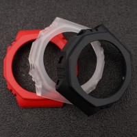 Комплект ремінець та безель Casio accessories для G-Shock GA-2100/GA-2110 напівпрозорий (1051-0810)