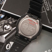 Комплект ремінець та безель Casio accessories для G-Shock GA-2100/GA-2110 напівпрозорий (1051-0810)