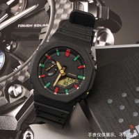 Ремінець та безель Casio accessories для G-Shock GA-2100/GA-2110 Black GD чорний каучуковий