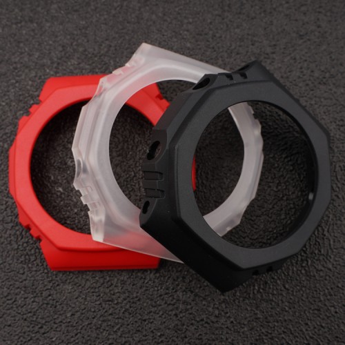Купити Комплект ремінець та безель Casio accessories для G-Shock GA-2100/GA-2110 червоний каучук