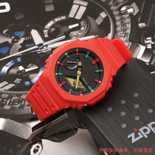 Купити Комплект ремінець та безель Casio accessories для G-Shock GA-2100/GA-2110 червоний каучук