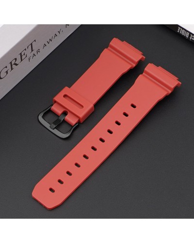 Купити Ремінець для Casio G-Shock DW-5600/6900/G-5600/GW-M5610 Red Black