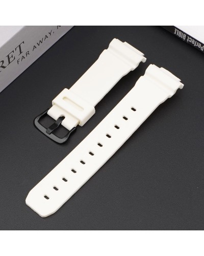 Купити Ремінець для Casio G-Shock DW-6900 White BK