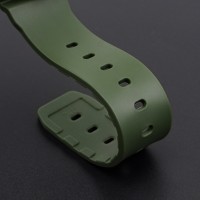 Ремінець Casio accessories для Casio G-Shock DW-6900 Gray BK поліуретановий сірий