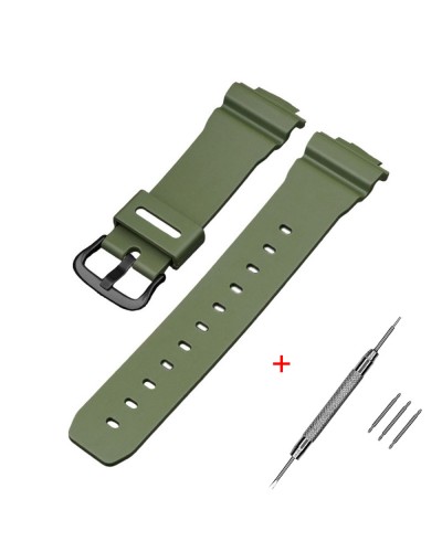 Купить Ремінець для Casio G-Shock DW-6900 Army Green BK