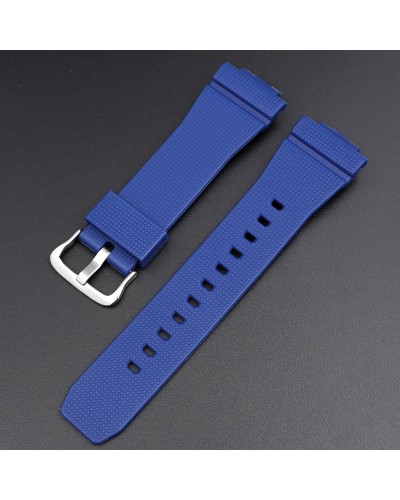 Купить Ремінець для Casio G-Shock GM-2100 GA2100/2110 Blue Silver