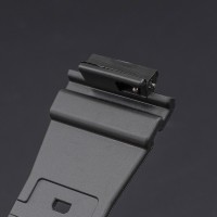 Ремінець для Casio G-Shock GM-2100 Black SI чорний поліуретановий 20,9 см (1051-0851)
