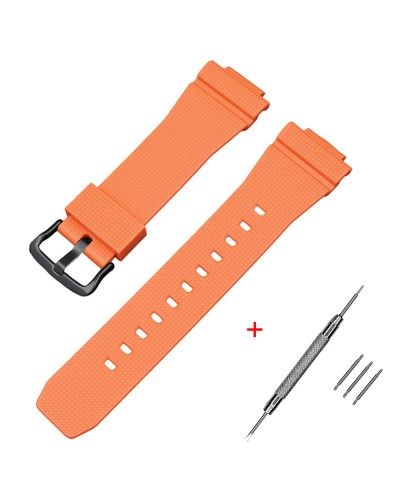 Купить Ремінець для Casio G-Shock GM-2100 B Orange BK