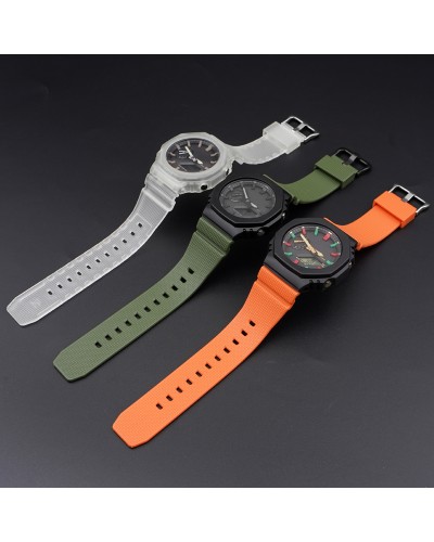 Купити Ремінець для Casio G-Shock GM-2100 Orange SI