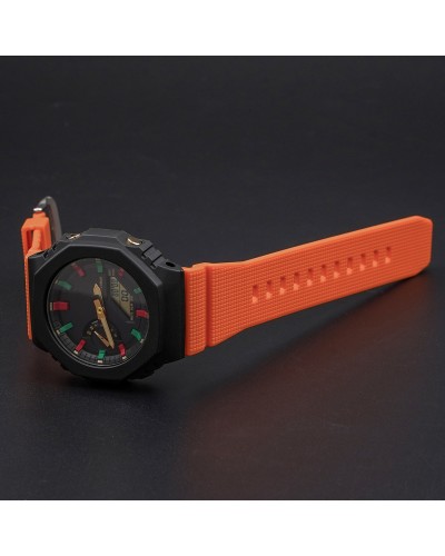 Купити Ремінець для Casio G-Shock GM-2100 Orange SI