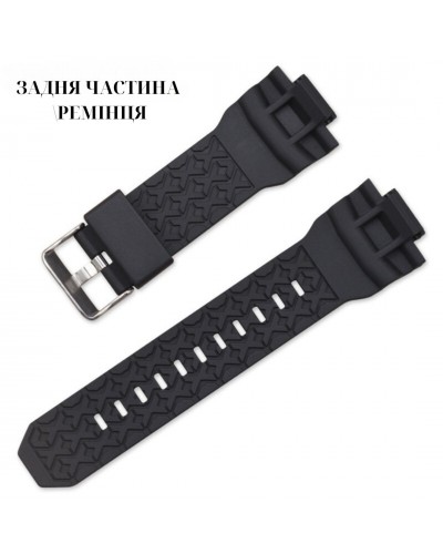 Купити Ремінець для Casio G-Shock GA-200 Black SI