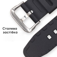 Ремінець Casio accessories для G-Shock AE-1000/1200 Black BK полімерний чорний