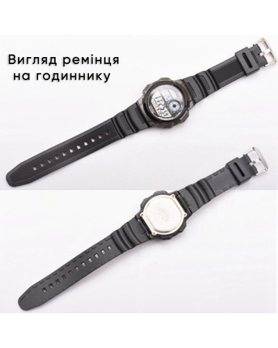 Купити Ремінець для Casio G-Shock AE-1000/1200 Black BK