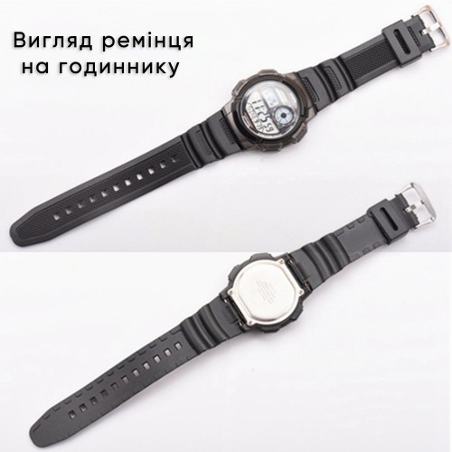 Купить Ремінець для Casio G-Shock AE-1000/1200 Orange BK