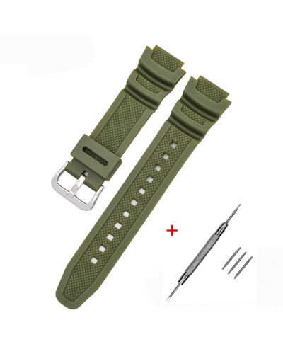 Купити Ремінець для Casio G-Shock AE-1000/1200 Army Green SI