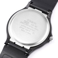 Ремінець для годинника Casio MQ-24 All Black чорний поліуретановий (SKU 1051-0886)