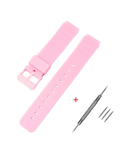 Купить Ремінець для Casio MQ-24 All Pink
