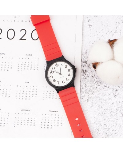 Купити Ремінець для Casio MQ-24 All Red