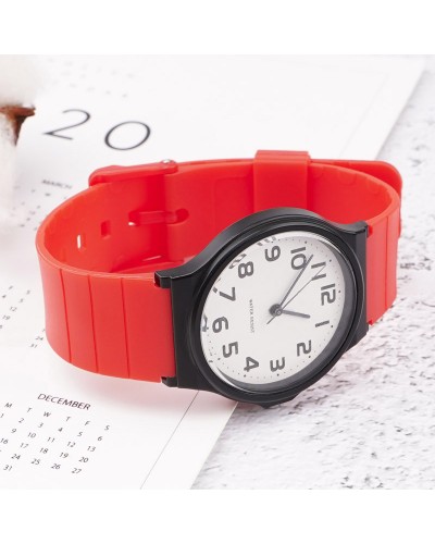 Купити Ремінець для Casio MQ-24 All Red