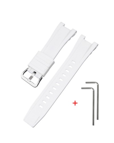 Купить Ремінець для Casio G-Shock GST-W300 White SI