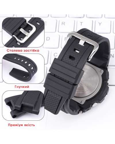 Купить Ремінець для Casio G-Shock GST-W300 Transl SI