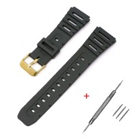 Ремінець Casio accessories для G-Shock CA-53W 20mm Black GD полімерний чорний