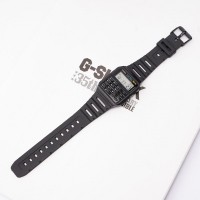 Ремінець Casio accessories для G-Shock CA-53W 20mm Black GD полімерний чорний