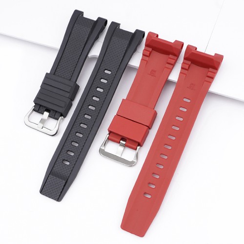 Купити Ремінець Casio accessories для G-Shock GST-W300 Red SI полімерний червоний (1051-0935)